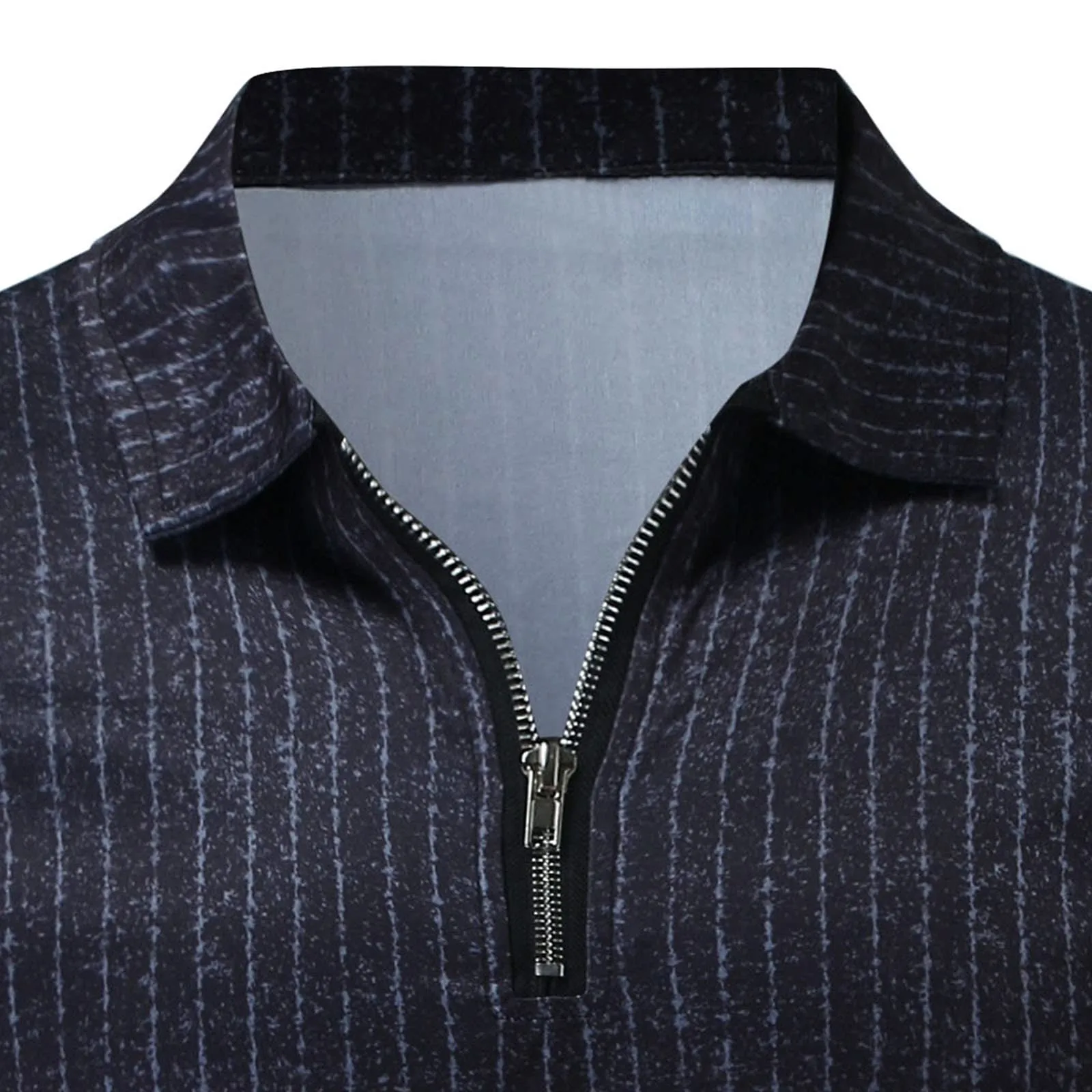 Мужская пикантная джентльменская Базовая футболка в полоску пуловер с длинным