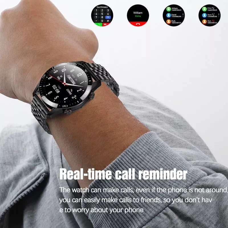 2021 bluetooth call smart watch men ecg ip68 waterproof sport smartwatch for xiaomi huawei phone reloj inteligente mens watch free global shipping