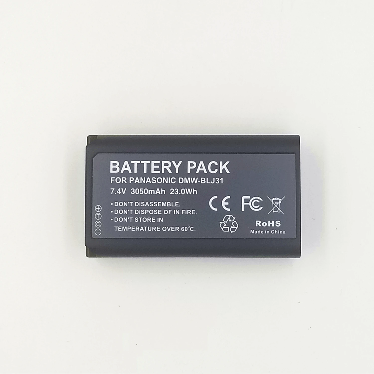 WHCYonline 3050 мАч DMW-BLJ31 DMW BLJ31 DMW-BLJ31e Аккумулятор для камеры Panasonic DMW-BGS1R LUMIX DC-S1 DC-S1R DC-S1H |