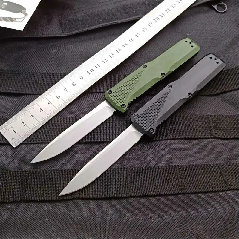 

New Arrival OTF Fixed Blade Straight Knife 6061 T6 Aluminum Handle Tactical Pocket Knives EDC TOOL OEM 4600 535