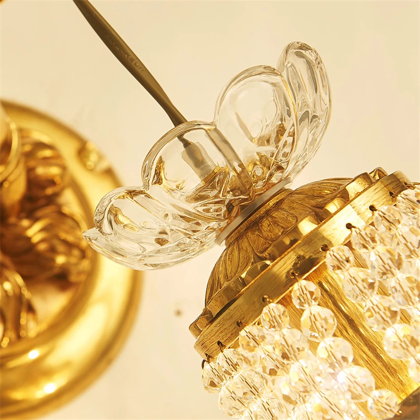 Французский ангел Роскошные Настенные светильники в Европейском стиле