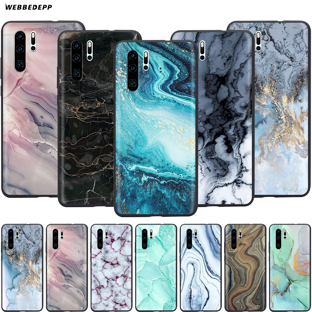 Webbedepp мраморный чехол Arrt для Huawei Nova 4E 5 5T P9 Lite Smart Pro Y6 Y7 2019 Prime Honor 8A 20S|Бамперы| |