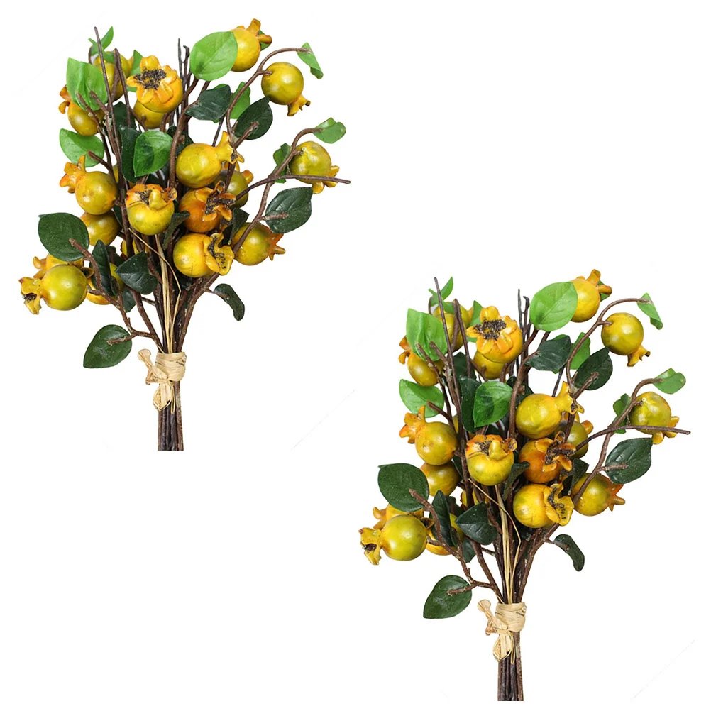 

2 шт., Декоративный букет из граната