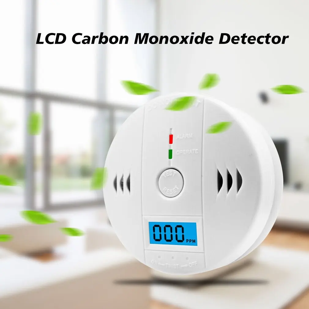 

LCD Carbon Monoxide Detector Alarm CO Gas Warning Sensor Alarm Monitor Tester