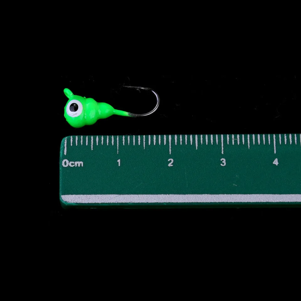 WALK FISH 6PCS/Lot Winter Ice Fishing Lure New 1.8cm 1.4g Ant Eggs Shaped Mini Lead Head Hook Baits Jigging Bait Perch | Спорт и