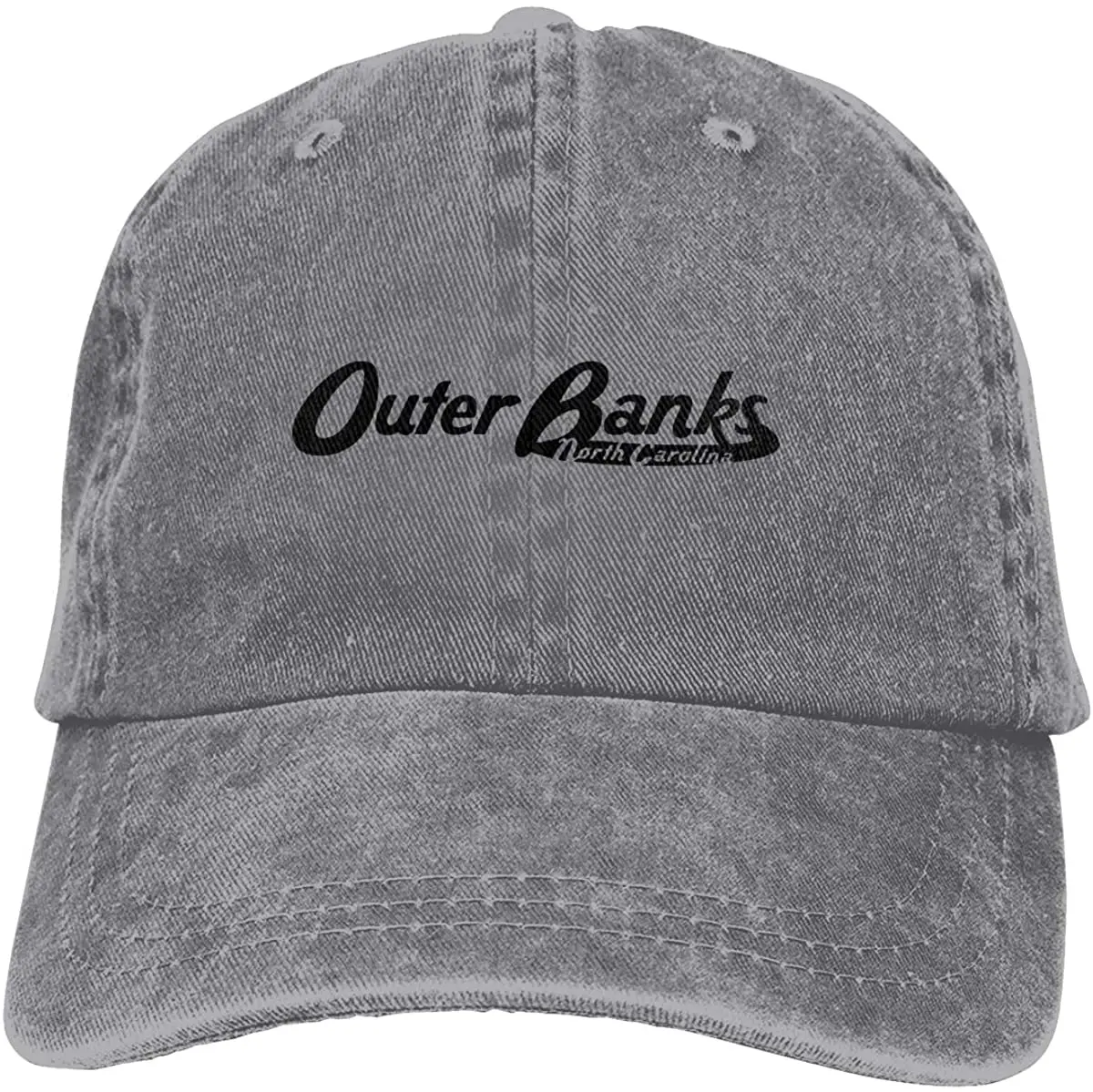 

Denim Cap Outer Banks Baseball Dad Cap Adjustable Classic Sports for Men Women Hat