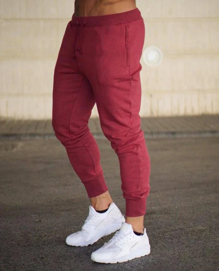 

Men Casual Joggers Pants Solid Thin Cargo Sweatpants Male Multi-pocket Trousers New Mens Sportswear Hip Hop Harem Pencil Pants
