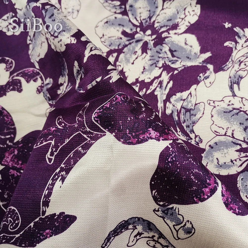 Высококачественная Роскошная фиолетовая Цветочная искусственная шелковая
