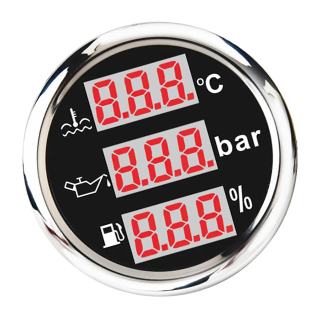 Многофункциональный манометр для морской воды 52 мм/2 дюйма|Датчики давления