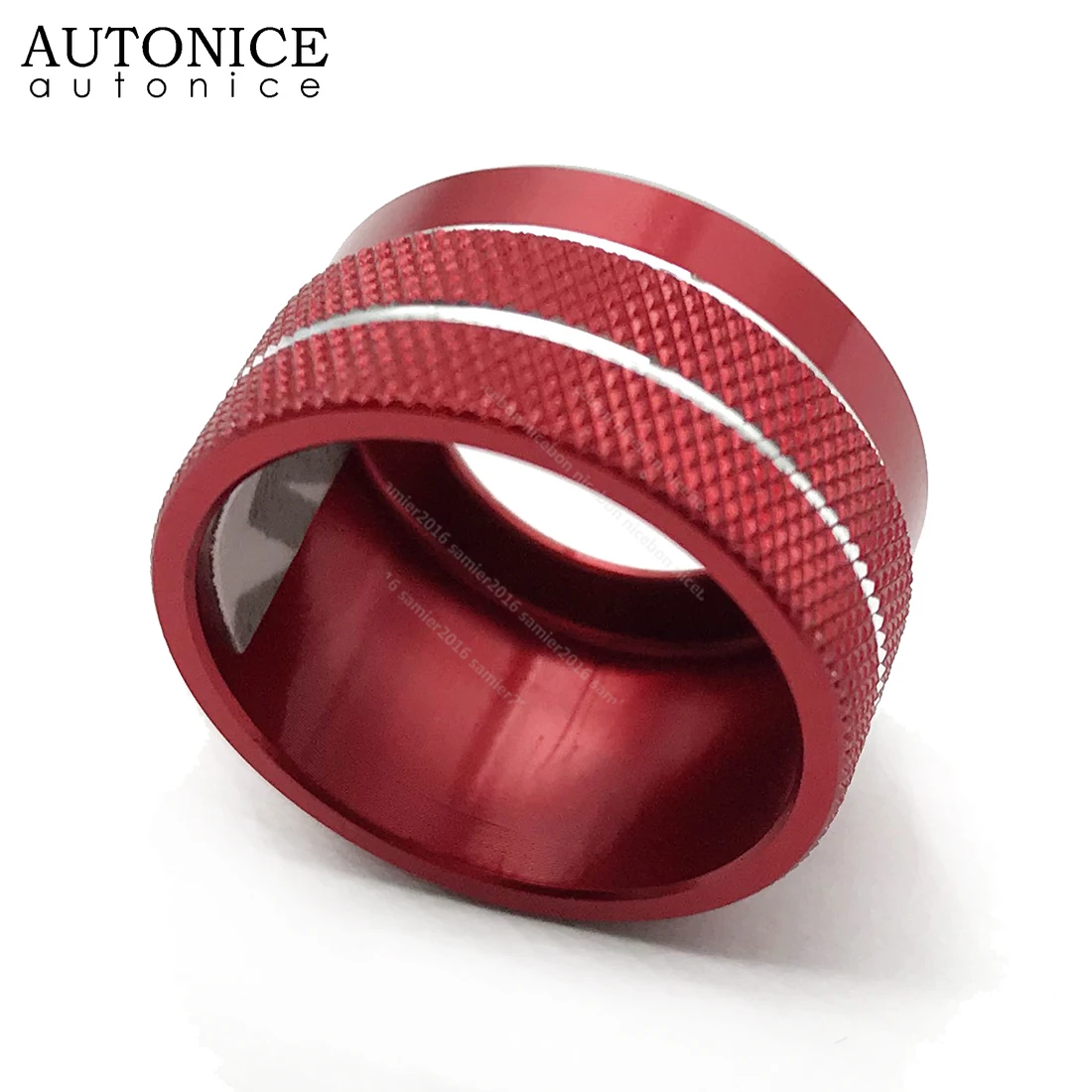 Red Aluminium Alloy Rearview Mirrors Switch Ring Cover Trim Fit for Camry Corolla RAV4 Highlander C-HR Avalon Sienna | Автомобили и