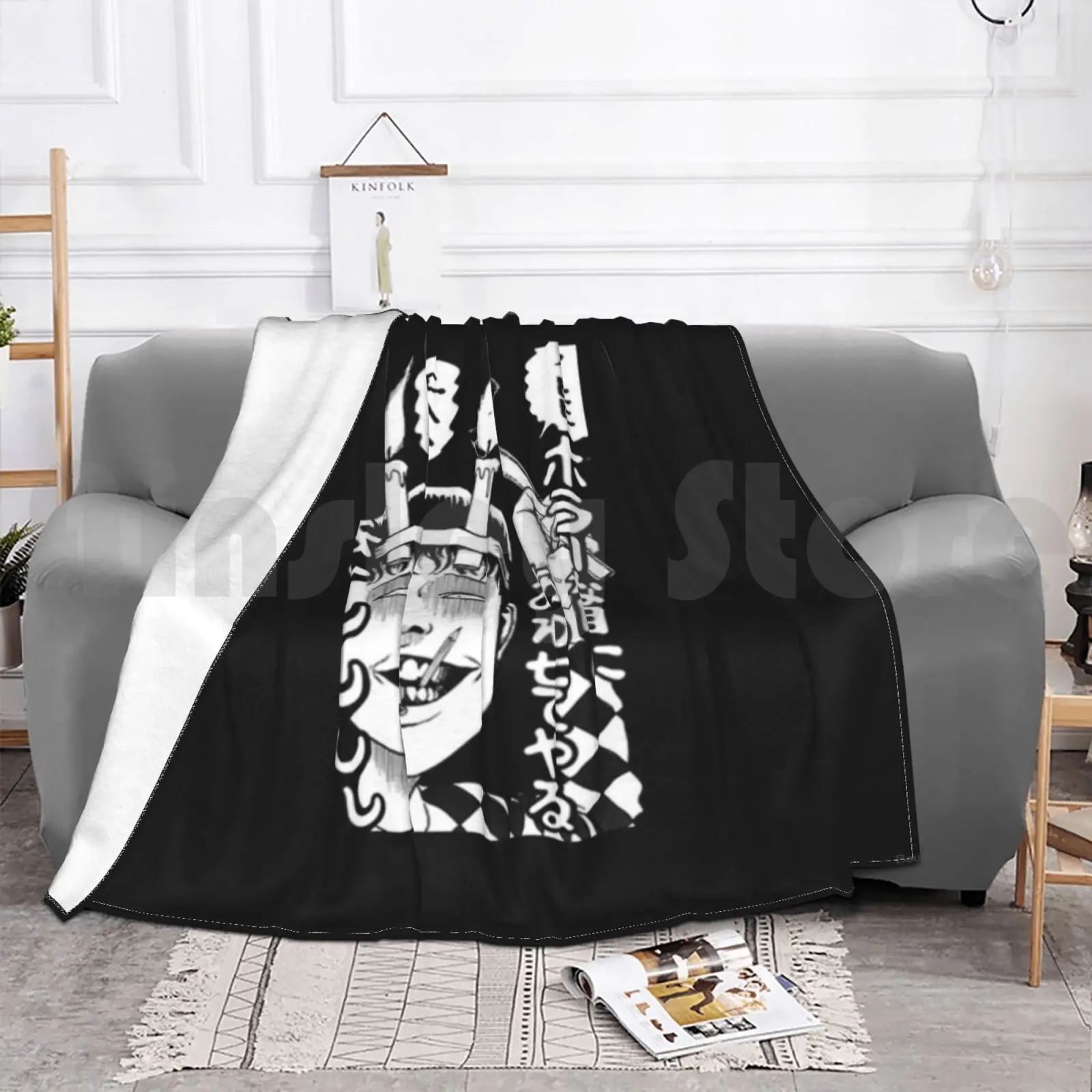 Одеяло Tomie Hiii супермягкое теплое тонкое японское аниме Манга удзумаки