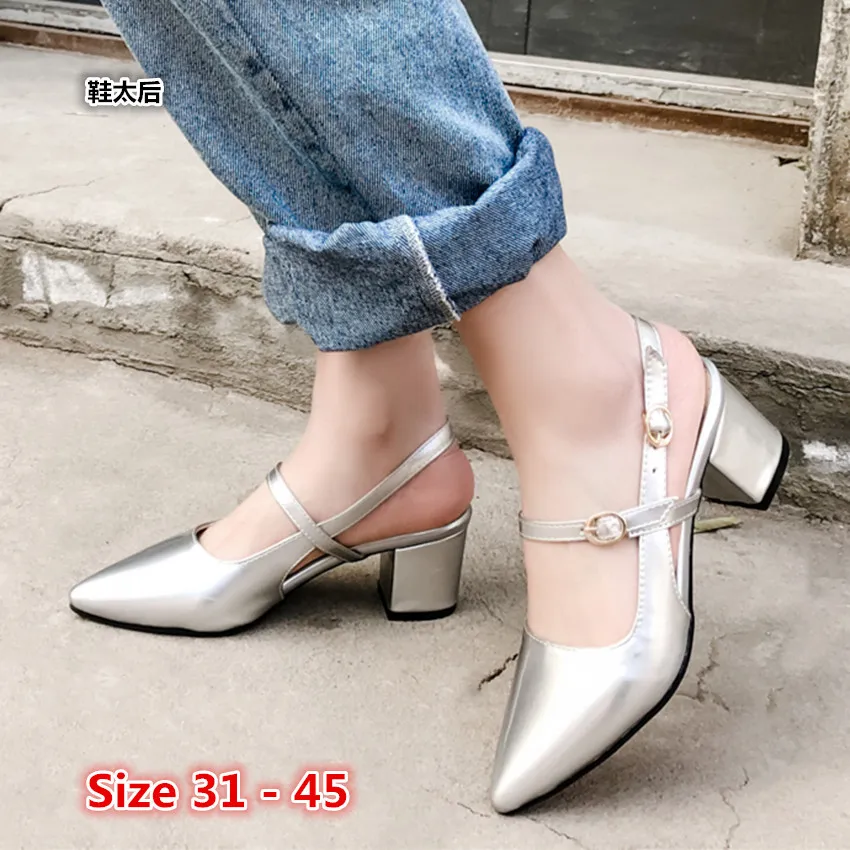 Милые женские туфли на высоком каблуке Scarpin Студенческие с петлей пятке Женские