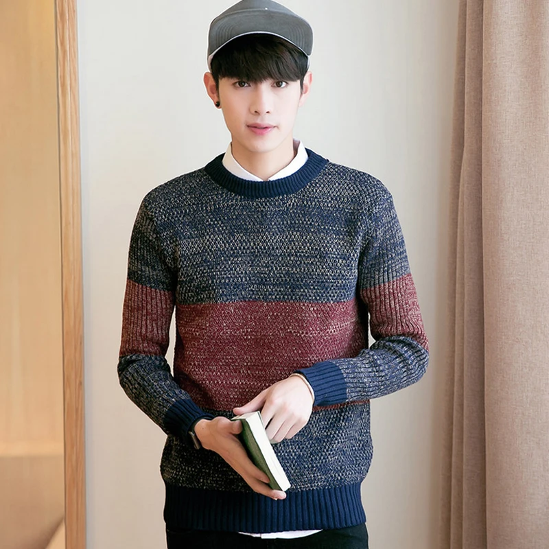 

Winter Sweater Men 2020 Brand Hombre Clothing Knitting Patterns Warm Thick Sweater Pullover Pull Homme Male Sweaters XXXL 50