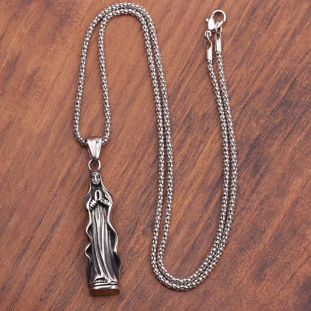 Оптовая продажа 10 шт. Дева Мария сердце крыло фотоэлемент для женщин и мужчин