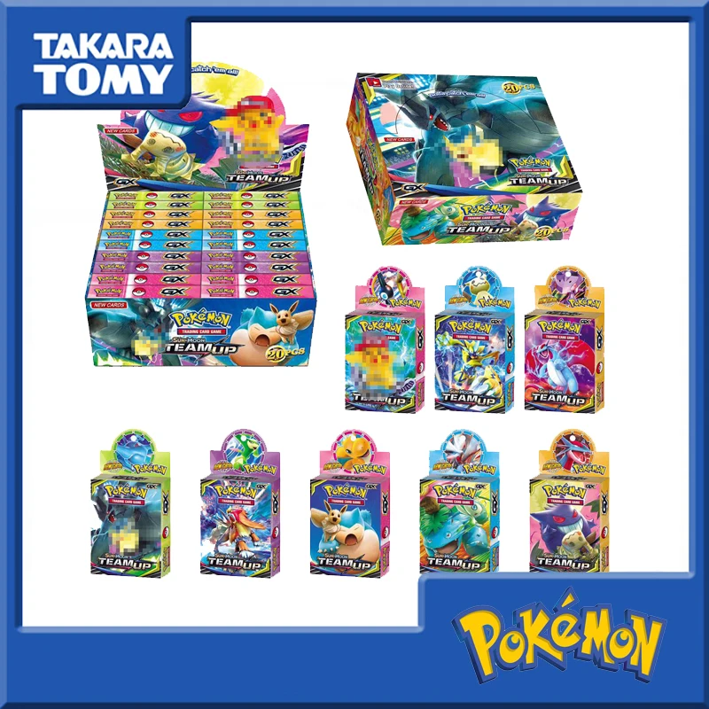 Tomy Pokemon 660 шт. GXMEGA чехол флэш карта 3D версия Меч Щит солнце и луна открытка