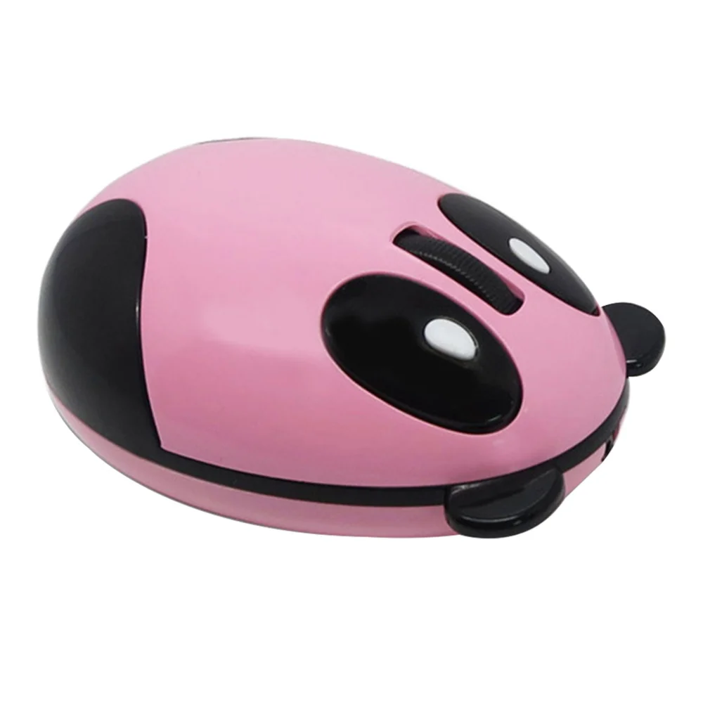 

1Pc Ergonomic Wireless USB Mute Gaming Office Home Cartoon