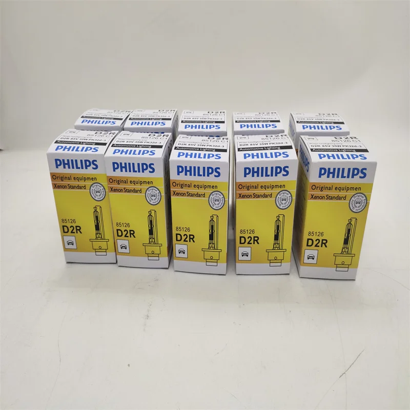Цена 10 шт., ксеноновые лампы Philips Xenon D1S D2S D2R D3S D4S D4R