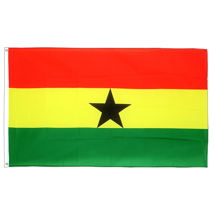 

90x150cm 120x180cm Gha Gh The Republic Of Ghana Flag For Decoration
