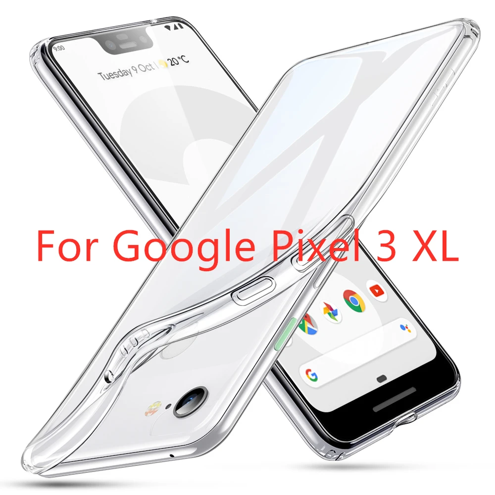 For Google Pixel 3XL ESR Прозрачный чехол для Google Pixel 3 3a 4 XL прозрачный мягкий ТПУ ультра легкий бампер чехол для Google Pixel 3XL 3a XL 4XL - Цвет: For Google Pixel 3XL