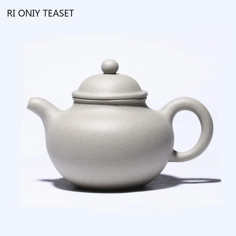 310ml Boutique Yixing Purple Clay Teapots Raw Ore White Mud Antique Tea Pot Zisha Filter Beauty Kettle Household Tea Set