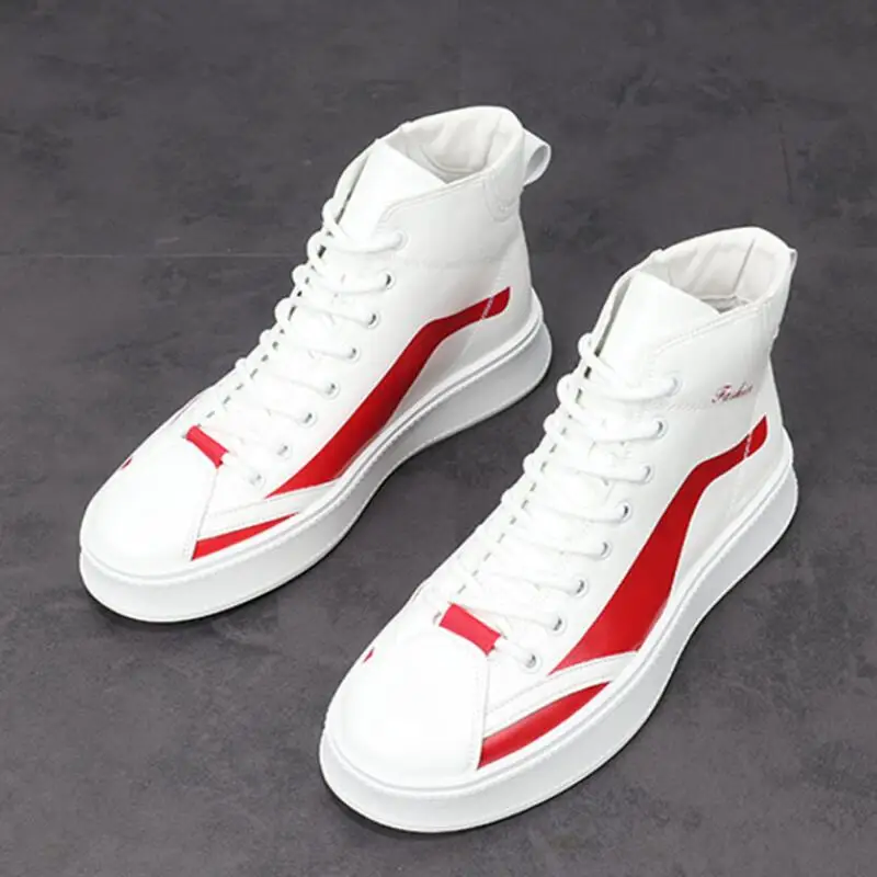 Мужские дизайнерские туфли высокие лоферы повседневные Роскошные брендовые