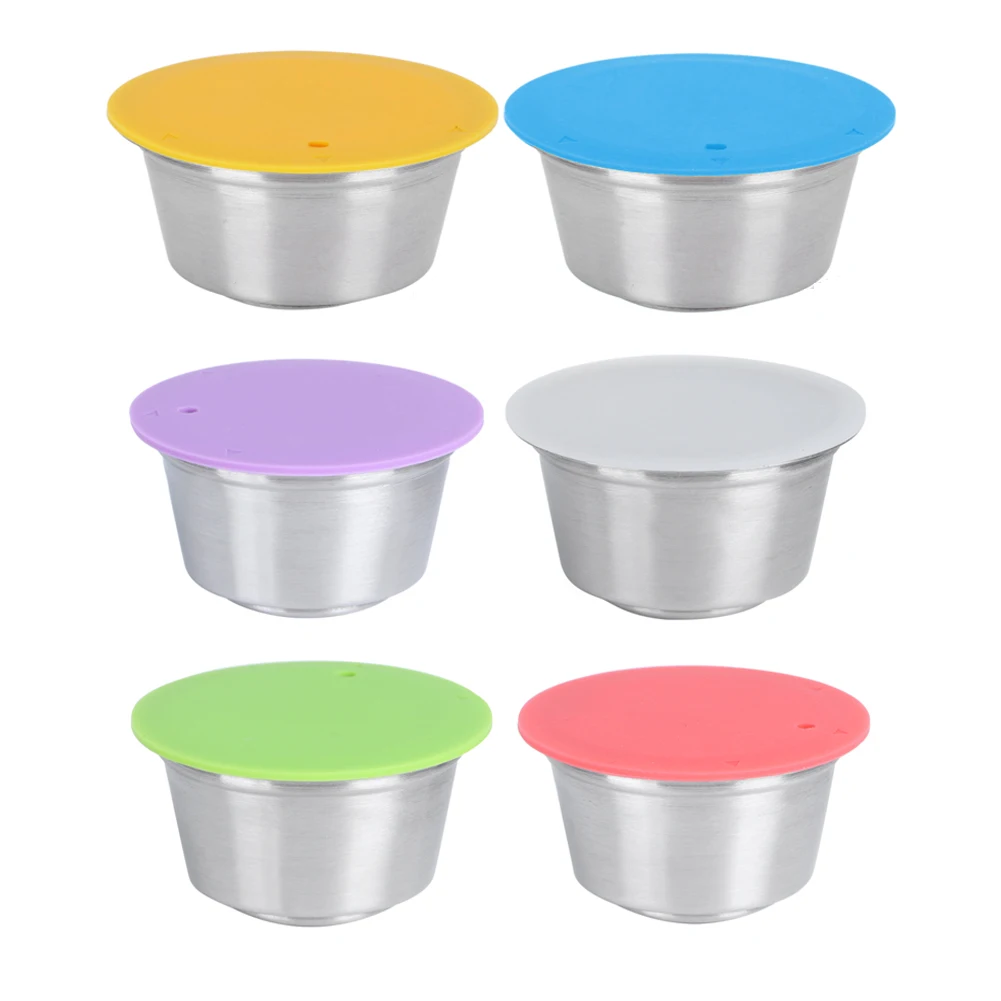 Многоразовая многоразовая кофейная капсула из нержавеющей стали с фильтром