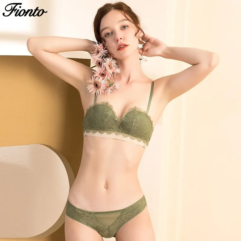 Женский кружевной бюстгальтер-Бралетт FIONTO сексуальное нижнее белье на бретелях