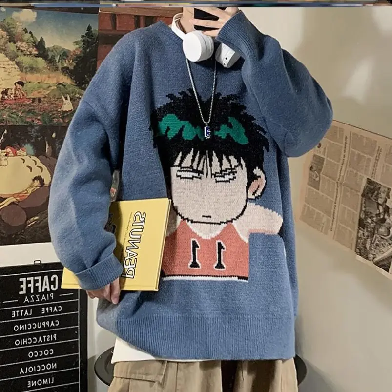 

Anime SLAM DUNK cosplay Sakuragi Hanamichi suit Harajuku Tops Sweater Hip hop Uniform Outfit Anime Cosplay Costumes Loose dress