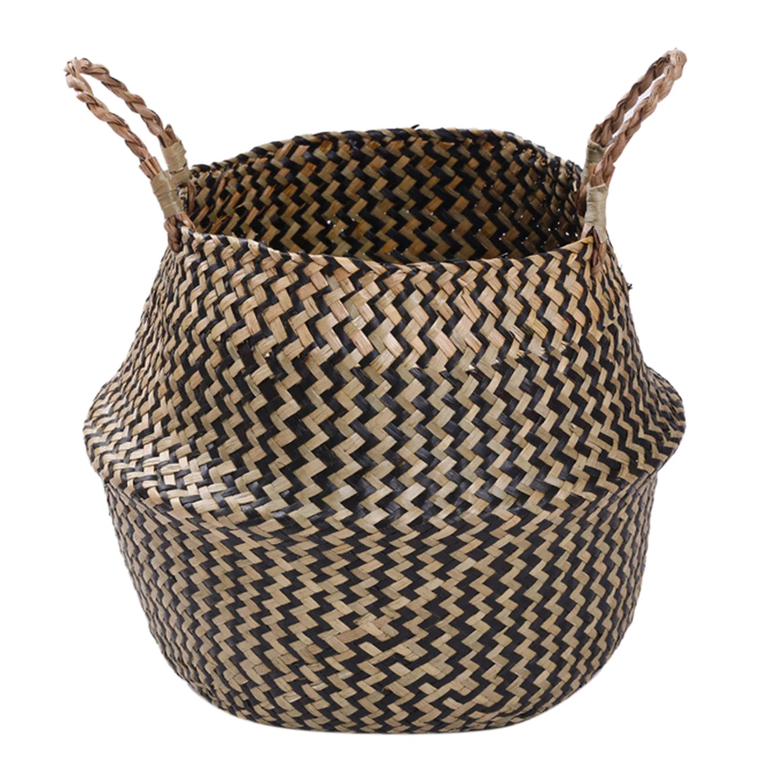 Плетеная корзина для хранения белья одеяло морская складная живота с