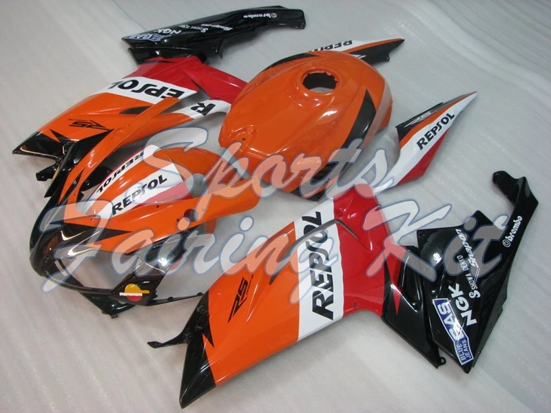 Наборы тела для RS 125 2006 2011 Repsol мотоцикл обтекатель 2009 Обтекатели 10 11|Полные