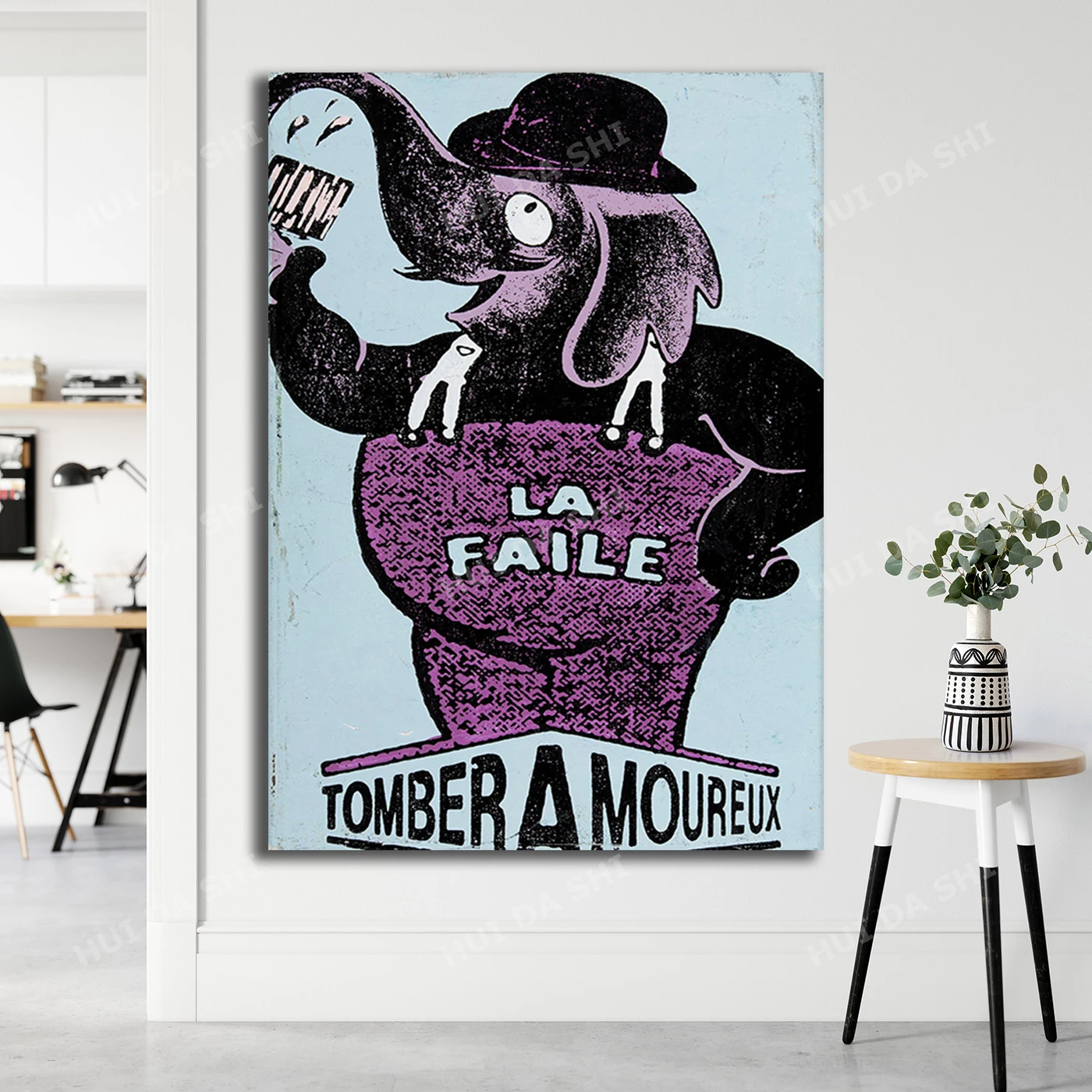 

La Faile - Faile Art Print, Contemporary Art Print, Pop Art Print, Faile Art Poster, Abstract Wall Art, Graffiti Art Print