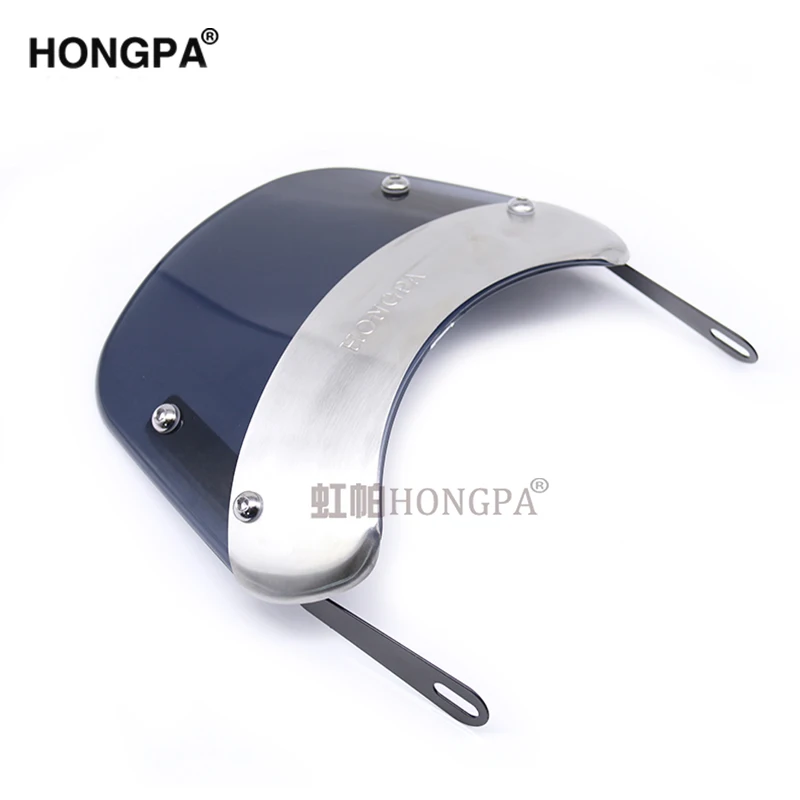 Мотоцикл лобовое стекло воздуха Регулируемый ветровое Ветер Дефлектор для 5-7