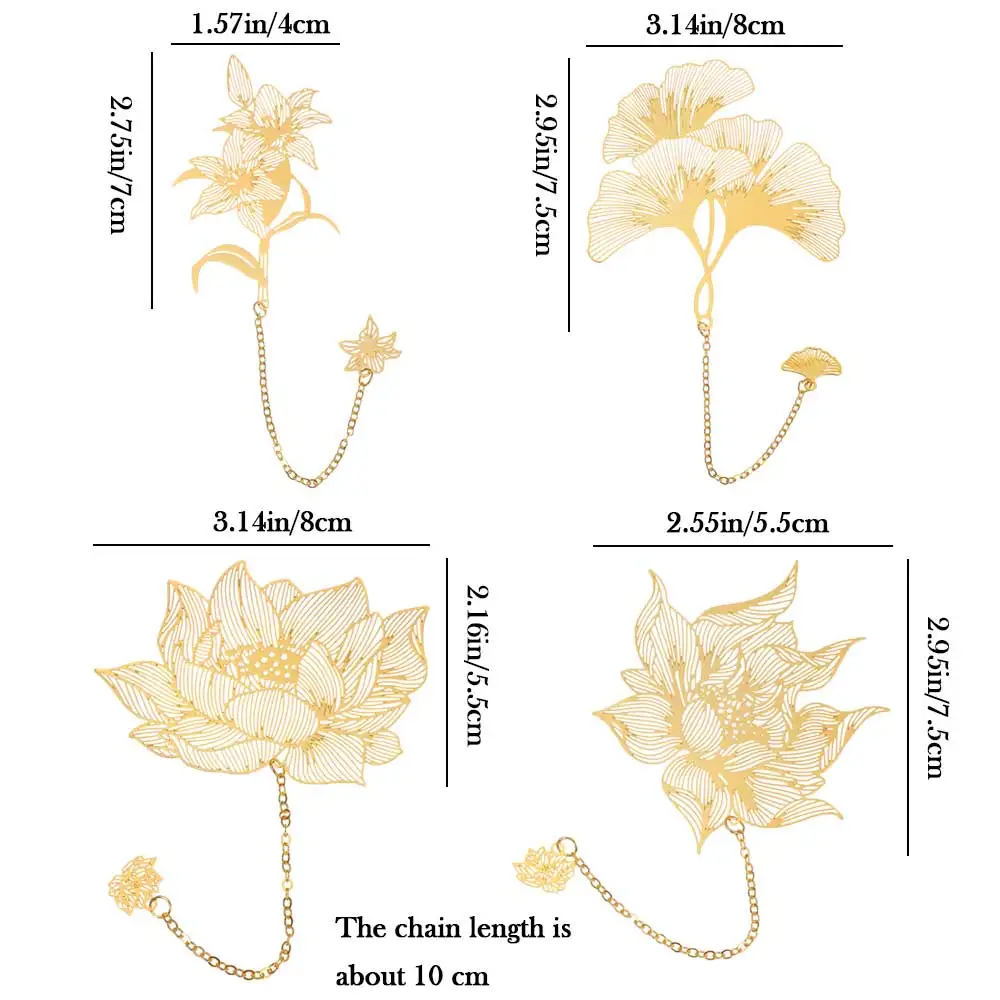Китайский Стиль золотистыми латунными зубцами и Закладка с кисточкой подвесной