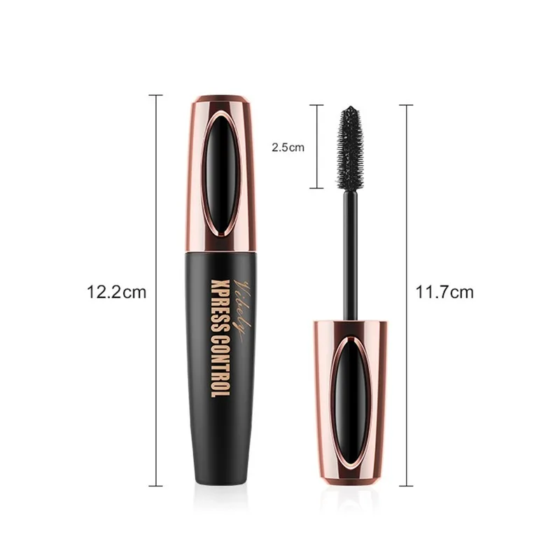 

4D Silk Fiber Eyelash Mascara Waterproof Mascara for Eyelash Extension Black Thick Lengthening Eyelash Mascara Women Cosmetics