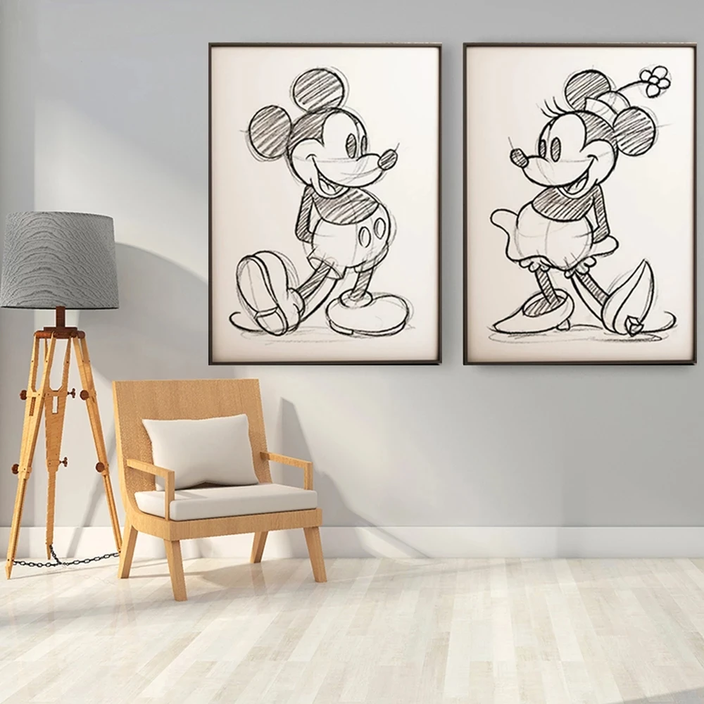 Настенное искусство Дисней домашний декор картина из анимированных фильмов HD