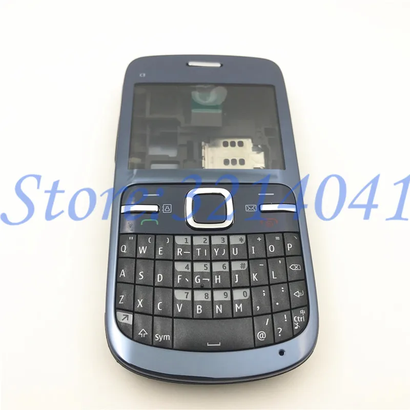 Полный корпус хорошего качества для Nokia C3 чехол на заднюю крышку аккумулятора