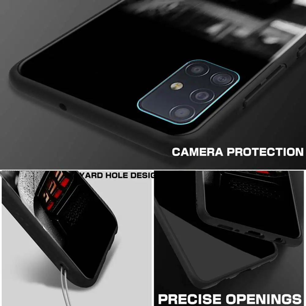 Sports Cars Male Men Phone Case For Samsung Galaxy A51 A71 5G A21s A11 A31 A41 A91 A72 A12 A02s Soft Silicon coque Matte Bumper