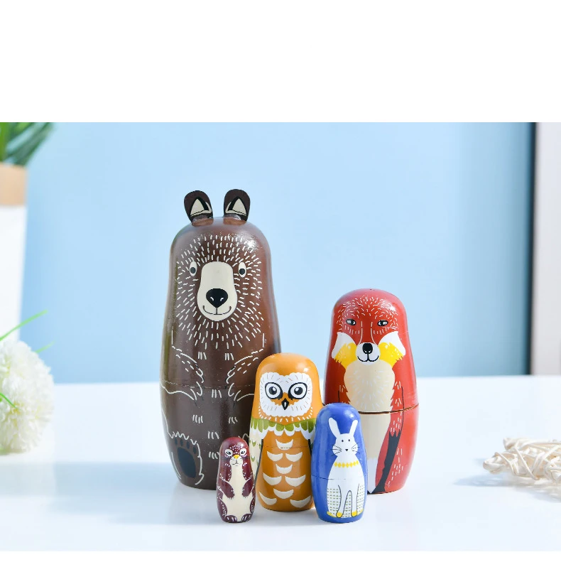 Русская Матрешка деревянная матрешка русская ручная работа домашний декор