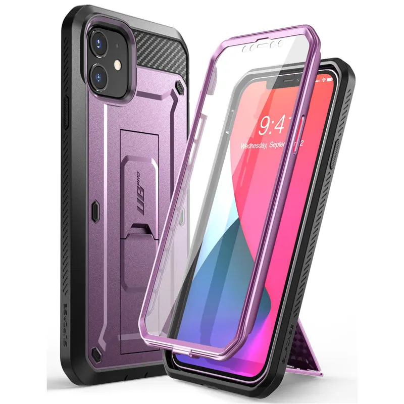 

For iPhone 12 Mini Case 5.4 inch (2020) SUPCASE UB Pro Full-Body Rugged Holster Cover with Built-in Screen Protector & Kickstand
