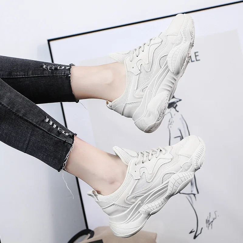 Весна обувь для бега новинка 2019 женская спортивная пожилых людей женские