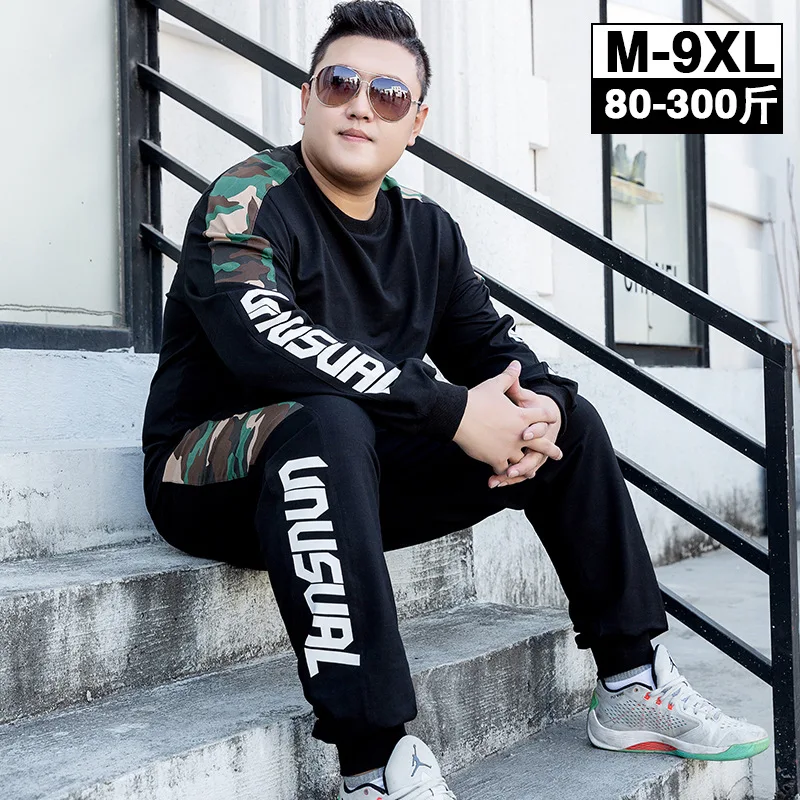 Приблизительный вес 150 кг весна и осень новый стиль Мужской флисовый костюм