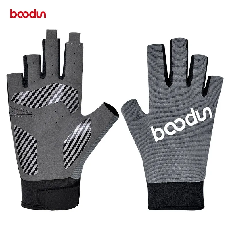 BOODUN 1 пара мужские и женские перчатки для рыбалки дышащие Нескользящие на