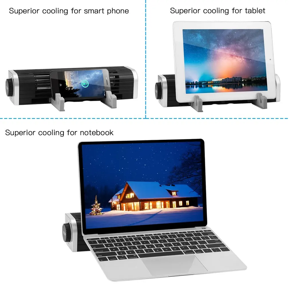 LESHP охлаждающий вентилятор для ноутбука Подставка usb вентиляторы с питанием от