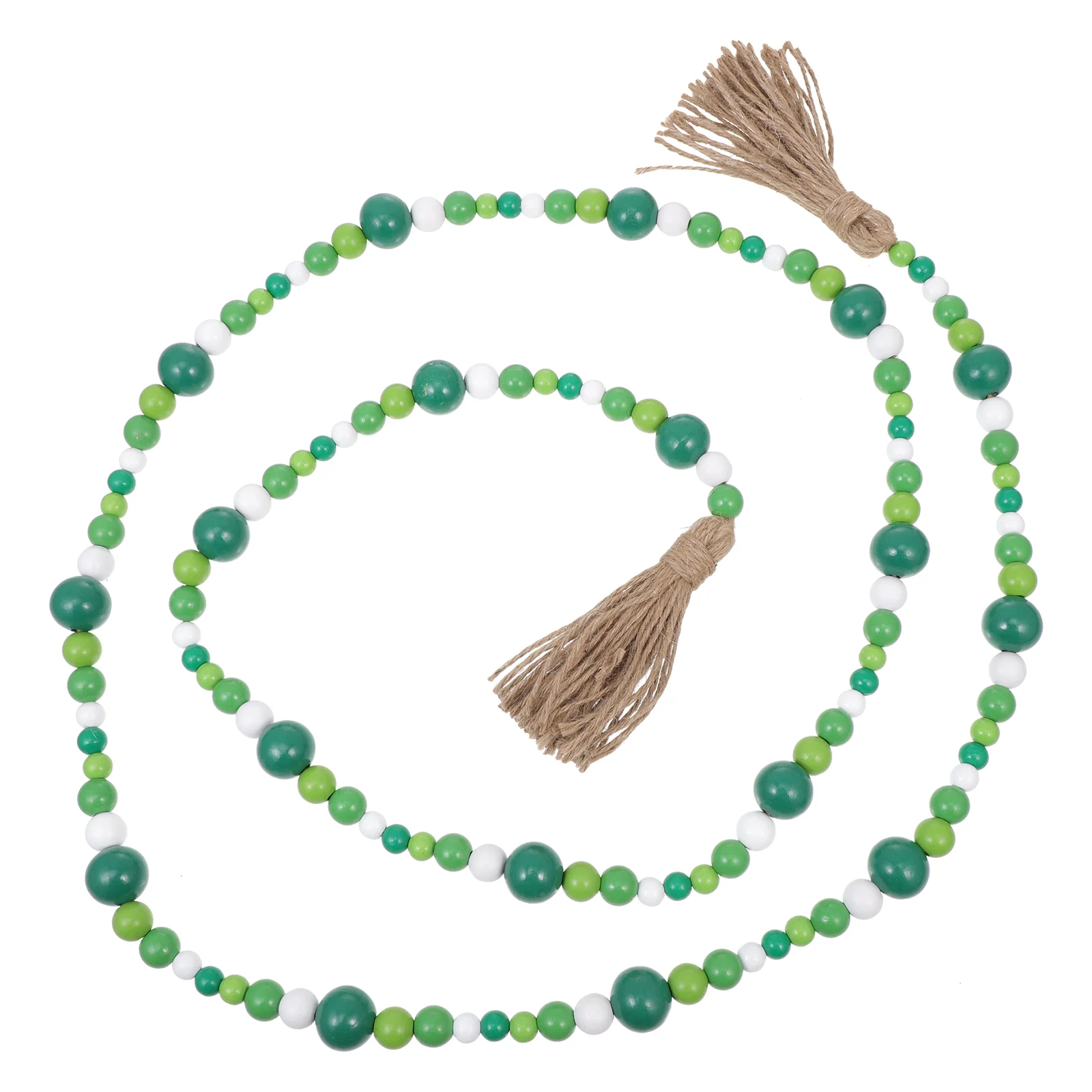 

1Pc Wood Beads Festive Home Decoration Pendant Chic Home Hanging Decor