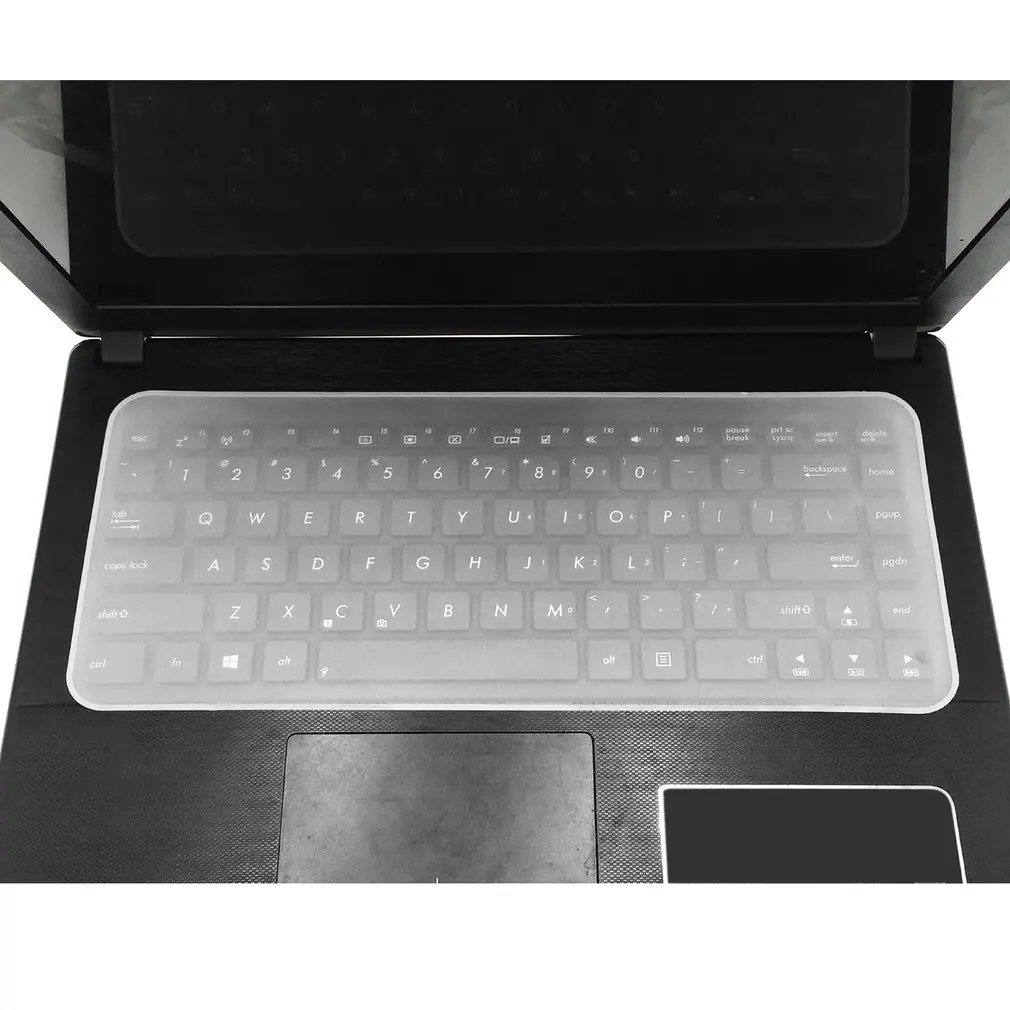 Keyboard Cover Skin Waterproof Dustproof Silicone Film Universal Tablet Keyboard Protector Guard for 13 17 Inch Notebook