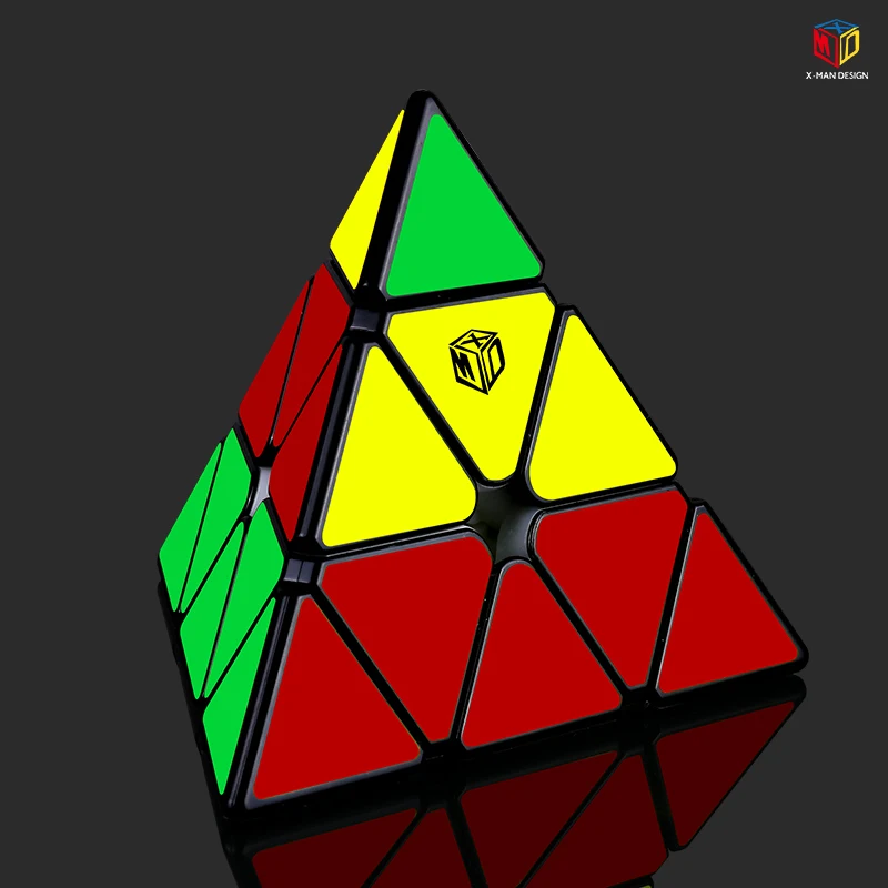 Qiyi магический куб X man Bell V2 Пирамида V1 3x3x3 Магнитный Man Куб Профессиональная