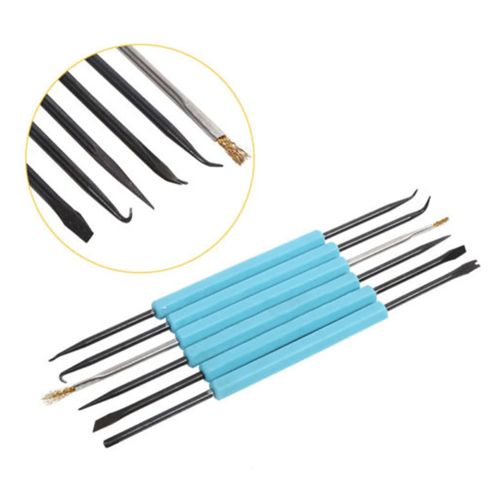 

6pcs Cleaning Combination Home Repair Assist Durable Professional Chrome Vanadium Steel Accessories Repair Welding Tool