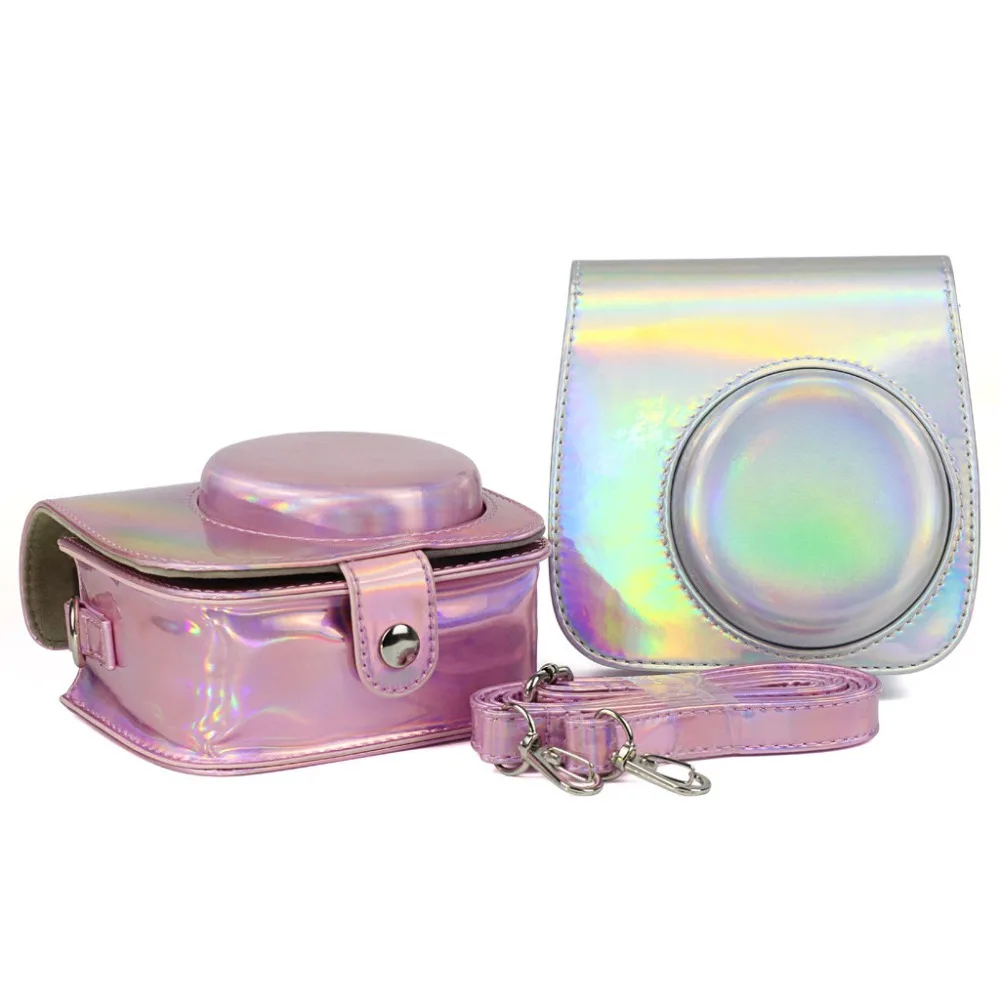 Защитный чехол сумка совместимый мини 9 Groovy чехол для камеры Сумка для Fujifilm Instax Mini 8 8+ 9 камера-Розовая лошадь