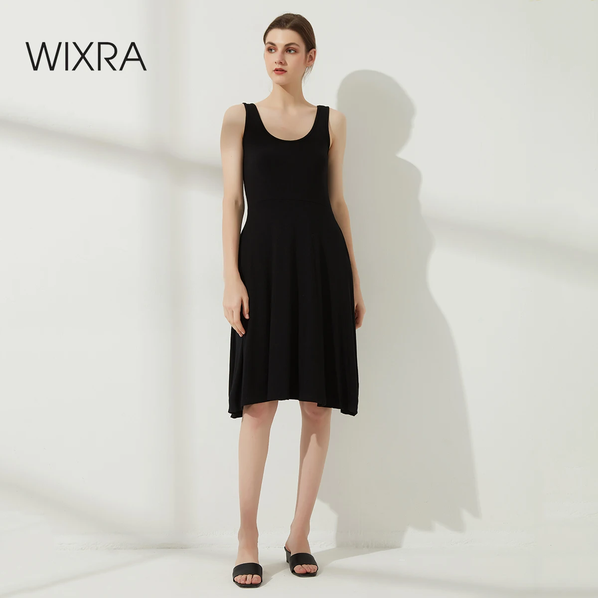 

Пуловер женский на бретелях, без рукавов, с U-образным вырезом, 2021