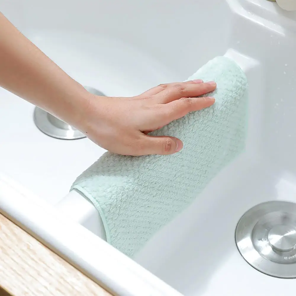 1 шт. домашние полотенца из микрофибры для абсорбент кухни плотная ткань очистки